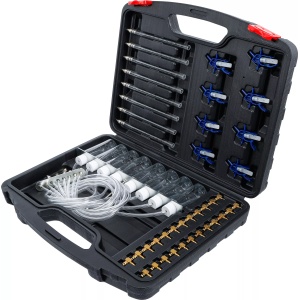 Tester retur injectoare Common-Rail cu 32 adaptoare, BGS DIY 98106 - Img 3