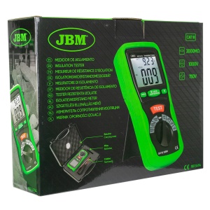 Tester rezistenta izolatie, JBM 54114 - Img 6