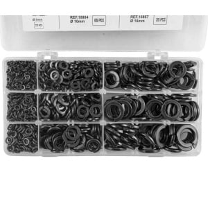Trusa cu saibe grover negre 1.735 piese, JBM 52032 - Img 2