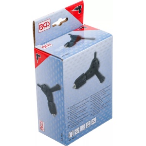 Adaptor dispozitiv unghiular de gaurire cu mandrina rapida pentru Ø 0,8 - 10, BGS 8621 - Img 4