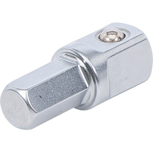 Adaptor pentru tubulare 10mm(3/8"), antrenare 8 mm (5/16"), lungime 30 mm, BGS 2229-1 - Img 2