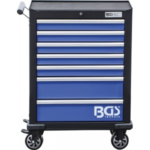 Banc de scule pentru atelier cu 7 sertare echipat cu 263 piese, BGS 4207 - Img 8