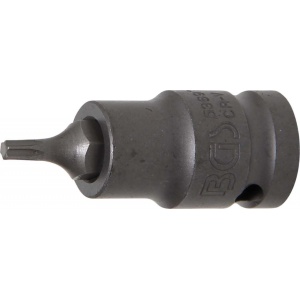Bit de impact Torx T20, lungime 55mm, antrenare cu tubulara 1/2", BGS 5369
