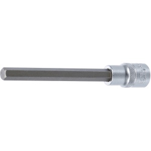 Bit Imbus 10 mm, lungime 140mm, antrenare cu tubulara 1/2", BGS 5184-H10