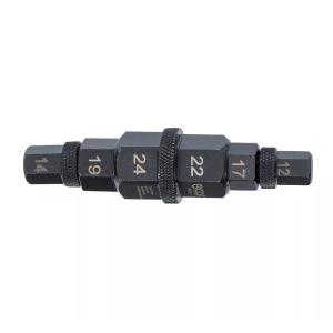 Cap cheie special pentru motociclete 10 mm (3/8"), 12 - 14 - 17 - 19 - 22 - 24 mm, BGS 5058-1 - Img 5