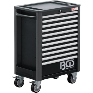 Carucior de atelier cu 11 sertare gol fara echipare, BGS 4103 - Img 1
