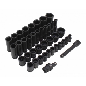 Chei tubulare de impact scurte / lungi 9 - 30 mm, Prelungitor 125 mm / Articulatie de impact, Asta A-HEX40F - Img 3