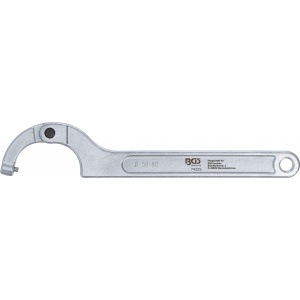 Cheie cârlig articulata cu pivot 50 - 80 mm, BGS 74229 - Img 3