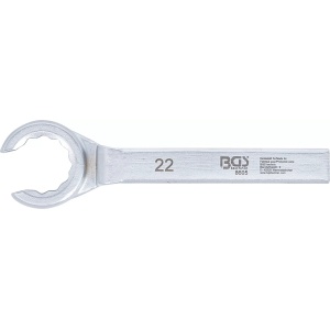 Cheie inelara 22mm decupata speciala pentru sonda Lambda, BGS 8605 - Img 2