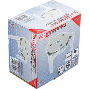 Cheie pentru filtre de ulei cu 3 brate pentru camioane, deschidere 95-160mm, BGS 1049 - Img 4