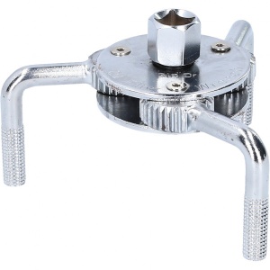Cheie pentru filtru de ulei de ulei cu 3 brate, 60-110 mm, actionare 1/2'', Brilliant Tools BT711105 - Img 2
