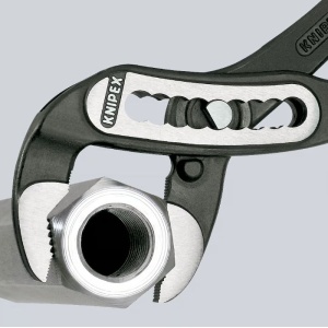 Cleste Alligator® pentru tevi si pompe de apa, manere izolate cu mansoane plastifiate, lungime 250 mm, Knipex 8801250 - Img 7
