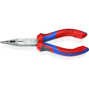 Cleste de cablaj cu manşoane multicomponent, lungime 160 mm, Knipex 1302160 - Img 7
