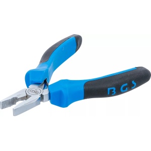 Cleste patent pentru electronisti cu manere izolate, 120 mm, BGS 380 - Img 2