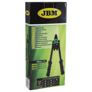 Cleste pentru pop-nituri 3.2 mm - 4.0 mm - 4.8 mm, lungime 300mm, JBM 52463 - Img 3