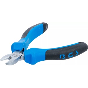 Cleste sfic pentru electronisti cu manere izolate, 115 mm, BGS 381 - Img 2