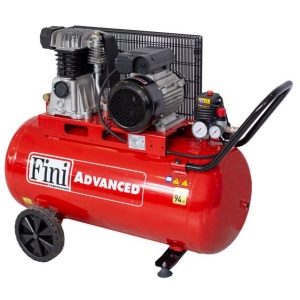 Compresor aer cu piston, butelie 90litri, presiune max.10bar, alimentare 230V, putere 2.2Kw/3Hp, Fini MK103-90-3M - Img 3