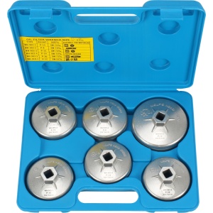 Condor 354 Set chei pentru filtru de ulei din aluminiu, 6 buc. - Img 1