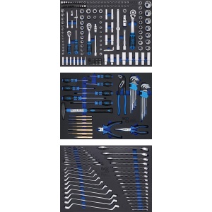 Dulap de scule cu 7 sertare echipat cu 263 piese, BGS 6062 - Img 3