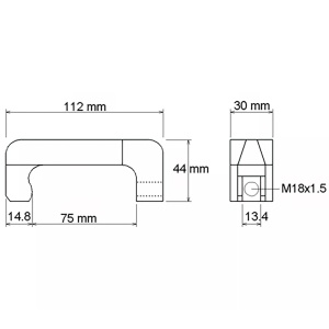 Gheara extractoare pentru injectoare, deschidere 13mm, BGS 7777-2 - Img 2