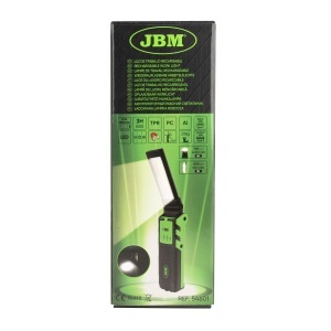 Lanterna cu baza magnetica 400 lm, articulata cu cap reglabil, JBM 54601 - Img 5