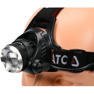 Lanterna de lucru cu fixare pe cap, acumulator 10W, Yato YT-08591 - Img 2