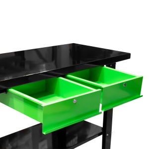 Masa de lucru cu 2 sertare, 1500 x 640 x 865mm, JBM 51737 - Img 4