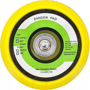 Pad Ø 50 mm pentru masina pneumatica de polisat BGS 3291, BGS 3291-50