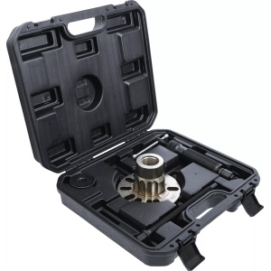 Presa hidraulica pentru butuc de roata cu 4 si 5 prezoane, diametru 98 - 125 mm, sarcina max.10 tone, BGS DIY 7775 - Img 2