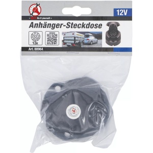 Priza remorca cu 13 poli, 12 V, BGS DIY 80964 - Img 4