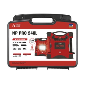 Robot de pornire / sursa de alimentare cu accumulator 24 V cu 3 functii, Booster lithium NOMAD POWER PRO 24 XL, GYS 025905 - Img 3