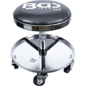 Scaun de lucru mobil pentru mecanici si tinichigii, BGS 8388 - Img 1