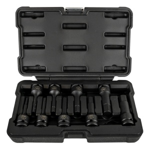 Set 8 imbusuri de impact hex. lungi de 1/2", JBM 52339 - Img 1