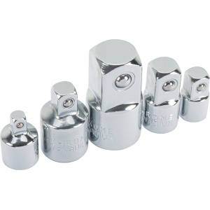 Set adaptoare, 5 bucăți, antrenare 1/4-3/4", CrV, Condor 70206 - Img 3