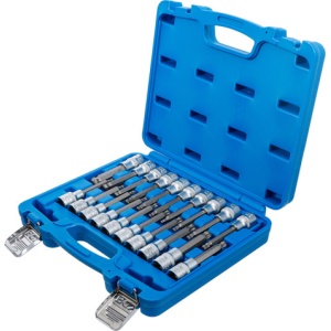 Set biţi cu cap sferic Inbus, Torx şi XZN, 20 piese, BGS 5170 - Img 4
