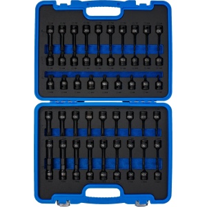 Set biţi de impact Imbus, Torx, XZN cu antrenare 1/2", 56 piese, BGS 7298 - Img 4
