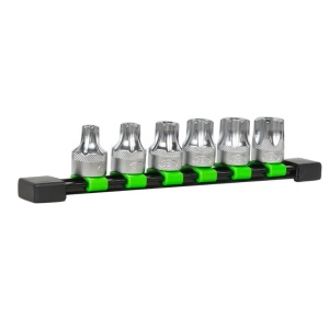 Set biti Torx extra scurt T55, T60, T65, T70, T80, T90, T100, antrenare 1/2", JBM 51410 - Img 2