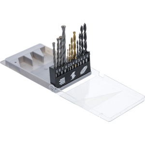 Set burghie combinate, 2 - 8 mm, 12 piese, BGS DIY 50812 - Img 3