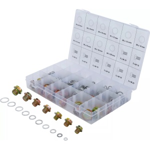 Set busoane + saibe din Aluminiu, 534 piese, BGS 8119 - Img 1