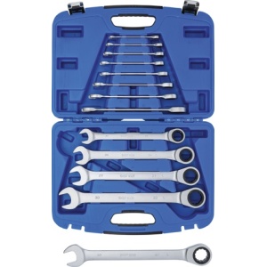 Set chei combinate cu clichet 8 - 32 mm, 13 piese, BGS 6542 - Img 2