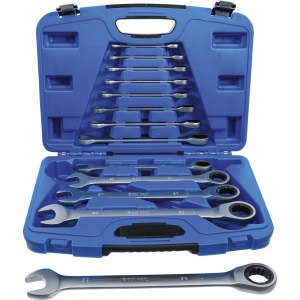 Set chei combinate cu clichet 8 - 32 mm, 13 piese, BGS 6542 - Img 1