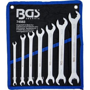 Set chei fixe duble extra plate 6 - 19 mm, 7 piese, BGS 74583