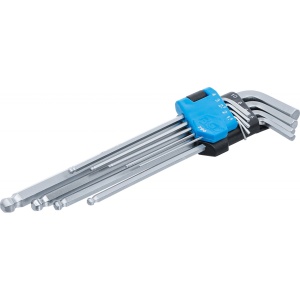 Set chei Imbus tip L, 1.5-10 mm extra lungi, 9 piese, BGS 790