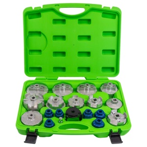 Set chei pentru filtre de ulei, 19 piese, JBM 54068 - Img 1