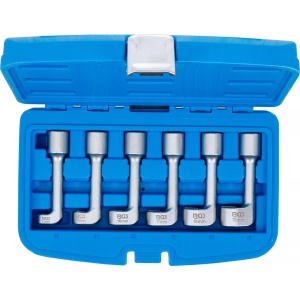 Set chei speciale in 12 puncte pentru conducte, dimensiuni 12, 14, 16, 17, 18, 18 si 19mm, lungime 98mm, antrenare 1/2" , BGS 1300 - Img 7
