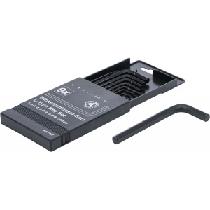 Set chei tip L | Inbus 1,5 - 10 mm | 9 piese, BGS DIY 7957 - Img 2
