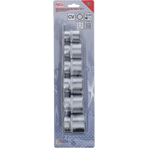Set chei tubulare in 12 colturi 24 - 38 mm, antrenare 1/2", 6 piese, BGS 70102 - Img 4