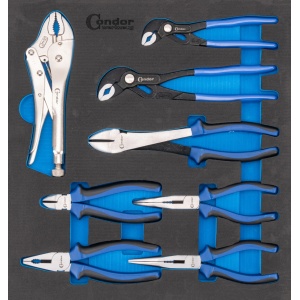 Set clesti in suport din spuma EVA, 8 bucati., Condor 7271