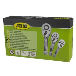 Set clicheti cu maner scurt, 3 piese, JBM 53671 - Img 3
