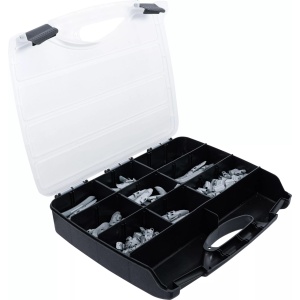 Set contragreutati pentru roti din otel, dimensiuni 5 - 45gr, material Zinc, 320 piese, BGS 9425 - Img 3